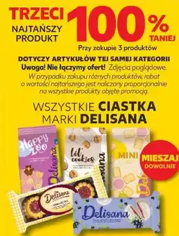 Kaufland WSZYSTKIE CIASTKA MARKI DELISANA oferta