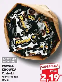 Kaufland WAWEL KRÓWKA Cukierki różne rodzaje oferta