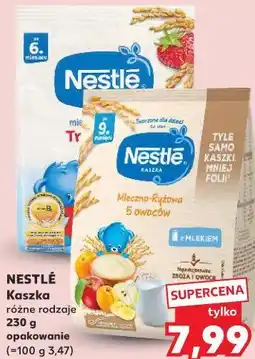 Kaufland NESTLÉ Kaszka różne rodzaje oferta