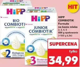 Kaufland HIPP COMBIOTIK Formuła na bazie mleka 2, 3, 4, 5 oferta