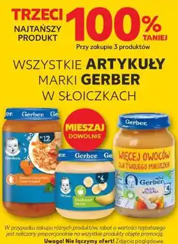 Kaufland WSZYSTKIE ARTYKUŁY MARKI GERBER W SŁOICZKACH oferta