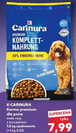 Kaufland K-Carinura Karma premium dla psów małe rasy, z kurczakiem oferta