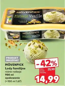 Kaufland MÖVENPICK Lody familijne różne rodzaje oferta