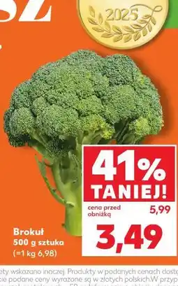 Kaufland Brokuł 500 g sztuka oferta