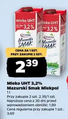 Netto Mleko UHT 3,2% oferta