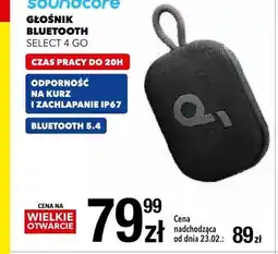 RTV EURO AGD Głośnik bluetooth Seleect 4 CG oferta