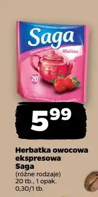 Netto Herbatka owocowa ekspresowa, różne rodzaje oferta