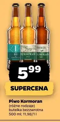 Netto Piwo Kormoran, różne rodzaje oferta