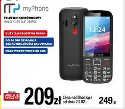 RTV EURO AGD Telefon komórkowy Halo 4 LTE 3,5 2MPIX oferta