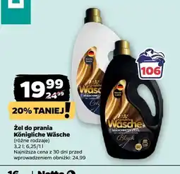 Netto Żel do prania, różne rodzaje oferta