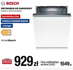RTV EURO AGD Zmywarka do zabudowy serie 2 SMV24AX04E oferta