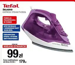 RTV EURO AGD Żelazko Express Steam FV2836 oferta