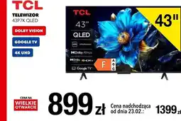RTV EURO AGD Telewizor 43P7K QLED oferta
