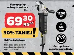 Netto Szlifierka kątowa 1200W ø 125mm 6-stopniowa regulacja prędkości oferta