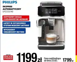 RTV EURO AGD Ekspres automatyczny EP2333/40 oferta