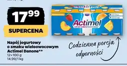 Netto Napój jogurtowy o smaku wieloowocowym Actimel oferta