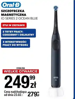 RTV EURO AGD Szczoteczka magnetyczna IO SERIES 2 OCEAN BLUE oferta