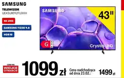 RTV EURO AGD Telewizor UE43U8092FUXXH 43 oferta