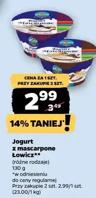 Netto Jogurt z mascarpone, różne rodzaje oferta