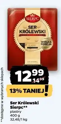 Netto Ser Królewski plastry oferta