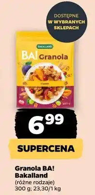 Netto Granola BA! różne rodzaje oferta