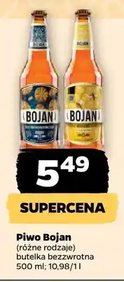 Netto Piwo Bojan, różne rodzaje oferta