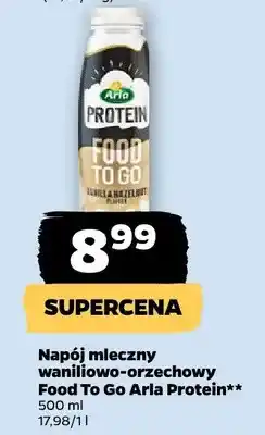 Netto Napój mleczny waniliowo-orzechowy proteinowy Food To Go oferta