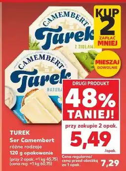 Kaufland Ser Camembert różne rodzaje oferta