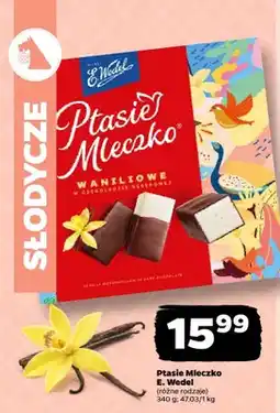 Netto Ptasie mleczko waflowe, różne rodzaje oferta