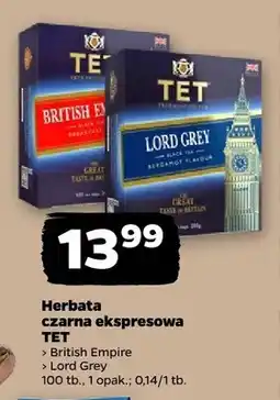 Netto Herbata czarna ekspresowa British Empire oferta