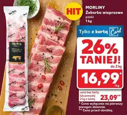 Kaufland Żeberka wieprzowe paski oferta