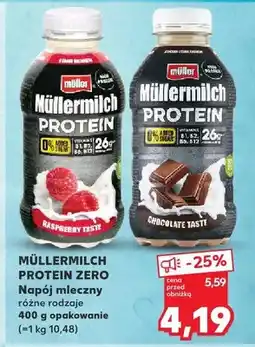 Kaufland Protein Zero napój mleczny różne rodzaje oferta