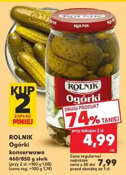 Kaufland Ogórki konserwowe oferta