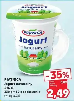 Kaufland Jogurt naturalny 2% tł oferta