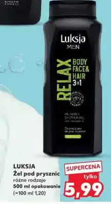 Kaufland Żel pod prysznic różne rodzaje Relax Body Face & Hair 3in1 oferta