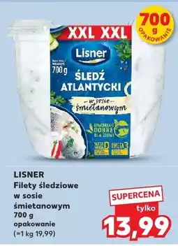 Kaufland Filety śledziowe w sosie śmietanowym opakowanie oferta