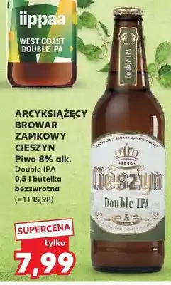Kaufland Piwo Double IPA Arcyksiążęcy Browar Zamkowy Cieszyn oferta