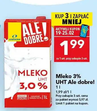 Mleko 3% UHT Ale dobre!