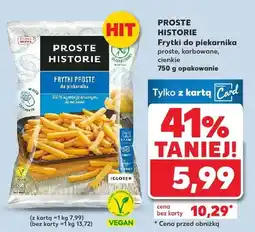 Kaufland Frytki do piekarnika proste, karbowane, cienkie oferta