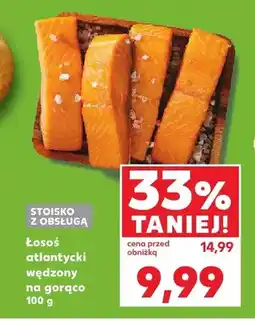Kaufland Łosoś atlantycki wędzony na gorąco oferta