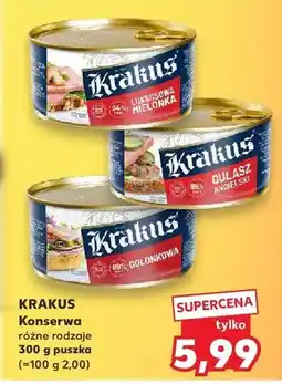 Kaufland Konserwa różne rodzaje oferta