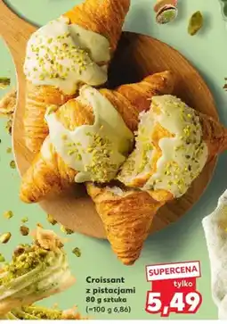 Kaufland Croissant z pistacjami sztuka oferta