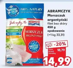 Kaufland Morszczuk argentyński filet bez skóry oferta