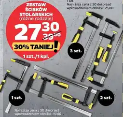 Netto Zestaw ścisków stolarskich różne rodzaje oferta