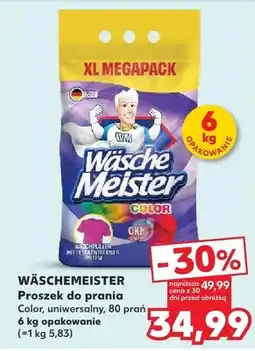 Kaufland Proszek do prania Color, uniwersalny, 80 prań oferta