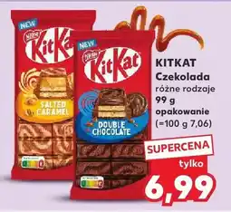 Kaufland Czekolada różne rodzaje 99g opakowanie (=100 g 7,06) oferta