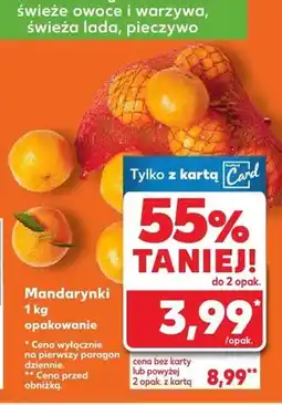 Kaufland Mandarynki oferta