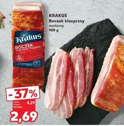 Kaufland Boczek klasyczny wędzony oferta
