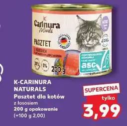 Kaufland Pasztet dla kotów z łososiem 200g opakowanie oferta
