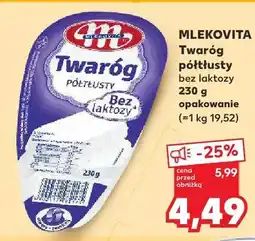 Kaufland Twaróg półtłusty bez laktozy oferta